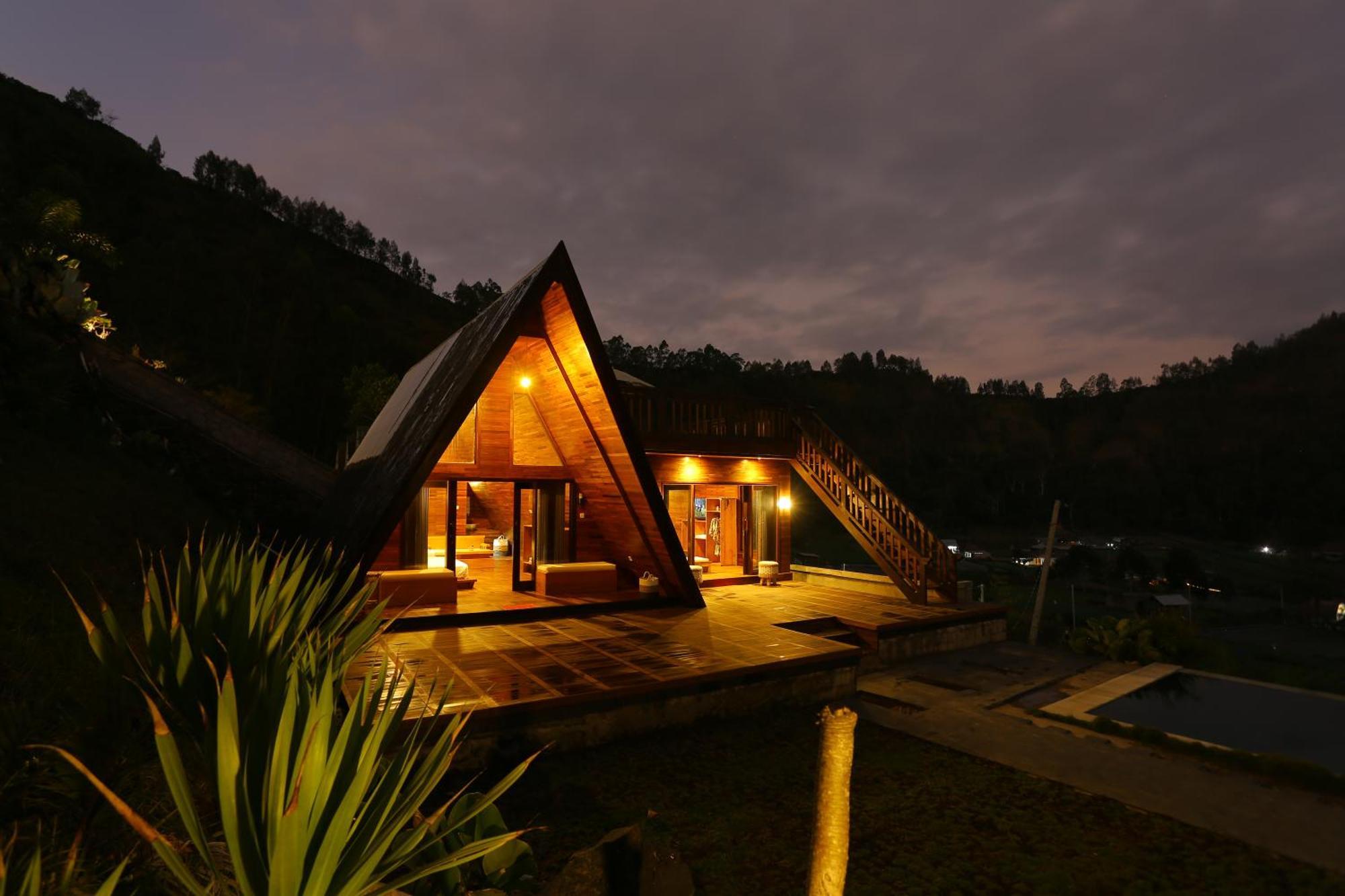 Batur Cliff Panorama Villa Baturaja  Dış mekan fotoğraf